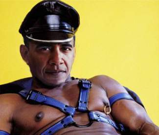 styles medium public images blog posts Joel Perry 2014 08 14 Obama as leather daddy