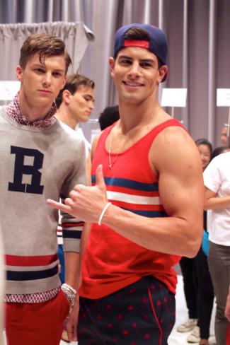 styles medium public images blog posts Adam Dupuis 2016 07 21 parke ronen backstage spring 2017 male models 53 franky cammarata benn jordann 0