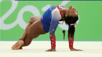 Simone Biles may be dancing on a new floor soon. styles medium public images blog posts Adam Dupuis 2016 08 18 Simone Biles