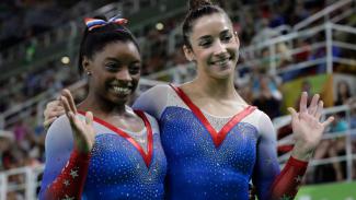 What about Simone's teammate Aly Raisman? styles medium public images blog posts Adam Dupuis 2016 08 18 bilesraisman rio olympics artistic webf 1