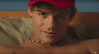Garrett Clayton and his come hither look. styles medium public images blog posts Adam Dupuis 2016 09 26 Screen Shot 2016 09 26 at 6.52.12 PM