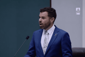 Chansey Paech delivering his induction speech. styles medium public images blog posts Adam Dupuis 2016 10 20 Chansey Paech