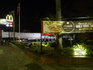 The pair allege the man chanted, ‘Straight white men rule’ before waiting to attack them outside the Sydney McDonald’s. Picture: Gordon McComiskieSource:News Corp Australia styles medium public images blog posts Adam Dupuis 2016 11 29 0b70d2a42d8e568d21e3d83961242035