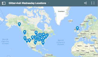 All the places glitter was sent. http://parity.nyc/glitter-ash-wednesday styles medium public images blog posts Adam Dupuis 2017 03 01 Screen Shot 2017 03 01 at 7.31.25 PM