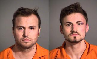 Noah Batz (left), 24, and Timothy Batz, 21, were caught "passionately" making out near a dumpster on Sunday. (Indianapolis Metropolitan Police Department) styles medium public images blog posts Adam Dupuis 2017 03 10 incest10n 4 web