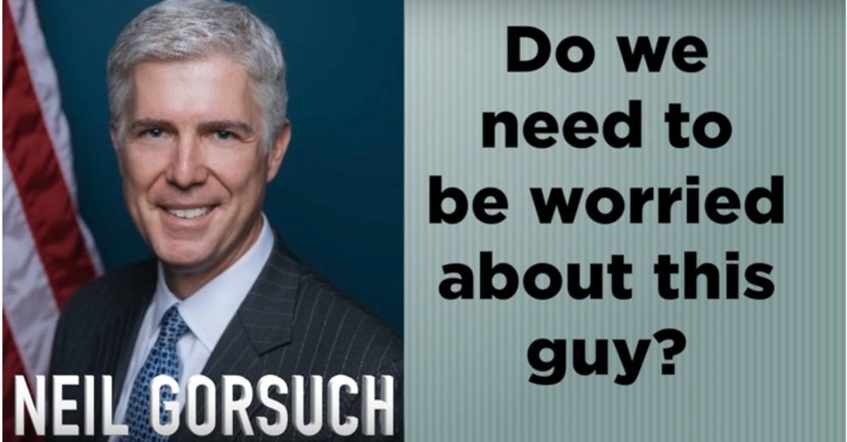 Do We Need To Worry About Neil Gorsuch? • Instinct Magazine