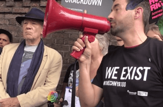 styles medium public images blog posts Devin Randall 2017 06 03 Ian Mckellen Protest