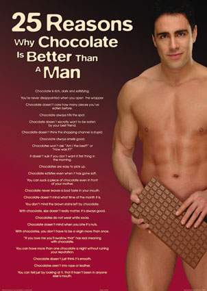 styles medium public images blog posts Adam Dupuis 2017 09 13 PP0377 25 Reasons Why Chocolate is Better Than a Man Posters