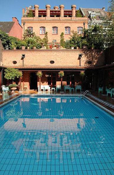Badehaus Babylon's world famous pool area (photo: their website)