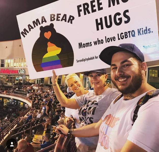 Sara Cunningham at a Pride Parade styles large public images blog posts Victor M Rocha 2018 07 30 37913427 518099605287519 3805832540313354240 n