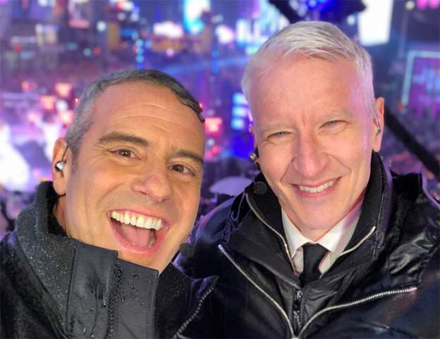 Andy Cohen & Anderson Cooper (via Instagram) styles large public images blog posts Randy Slovacek 2019 01 02 lead 700