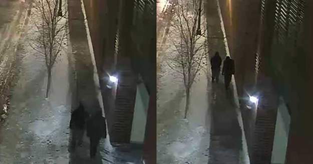 Surveillance footage of potential persons of interest in the Jussie Smollett case / Image via Chicago Police