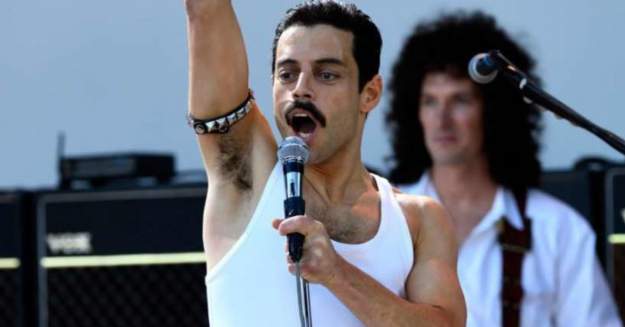 Rami Malek as Freddie Mercury in "Bohemian Rhapsody" / Image via 20th Century Fox