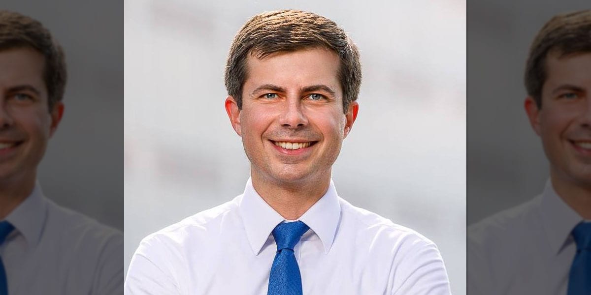 Mayor Pete Buttigieg of South Bend, Indiana (image via Facebook)