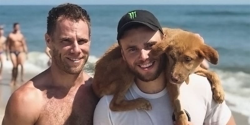 Matt Wilkas & Gus Kenworthy (image via Instagram)