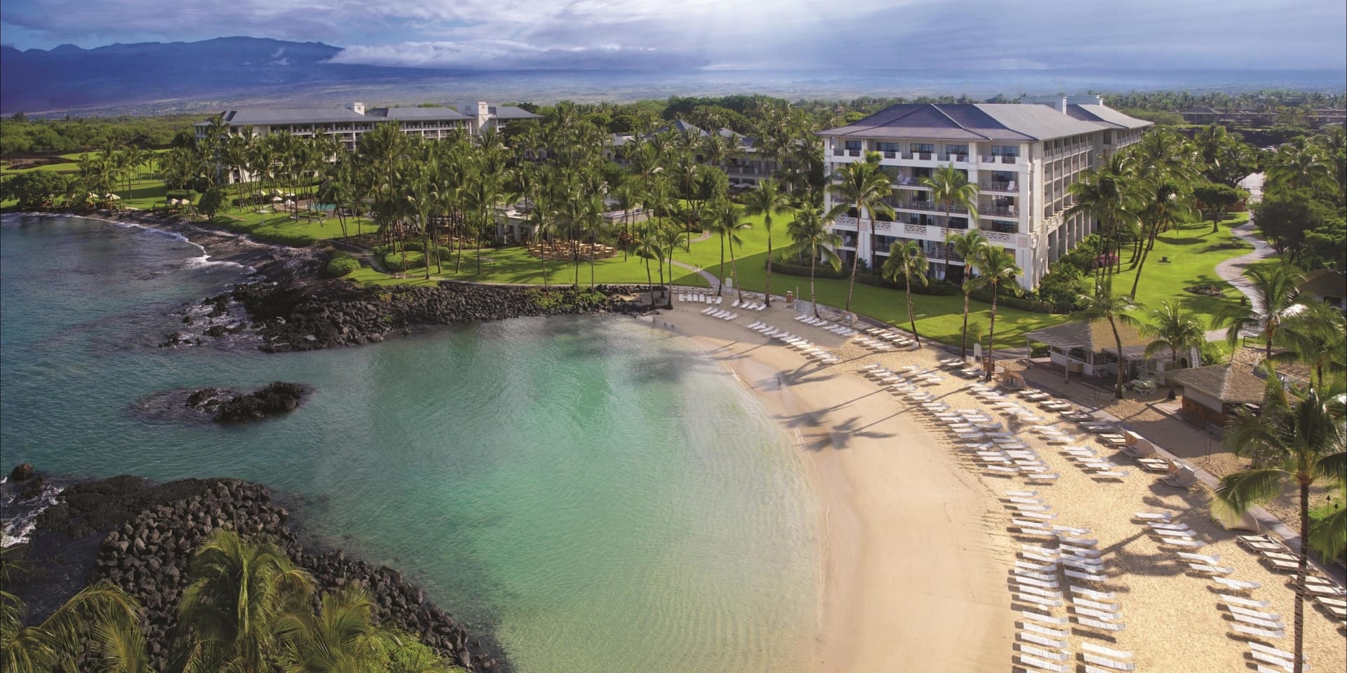 Aerial shot of Fairmont Orchid e1568384696904
