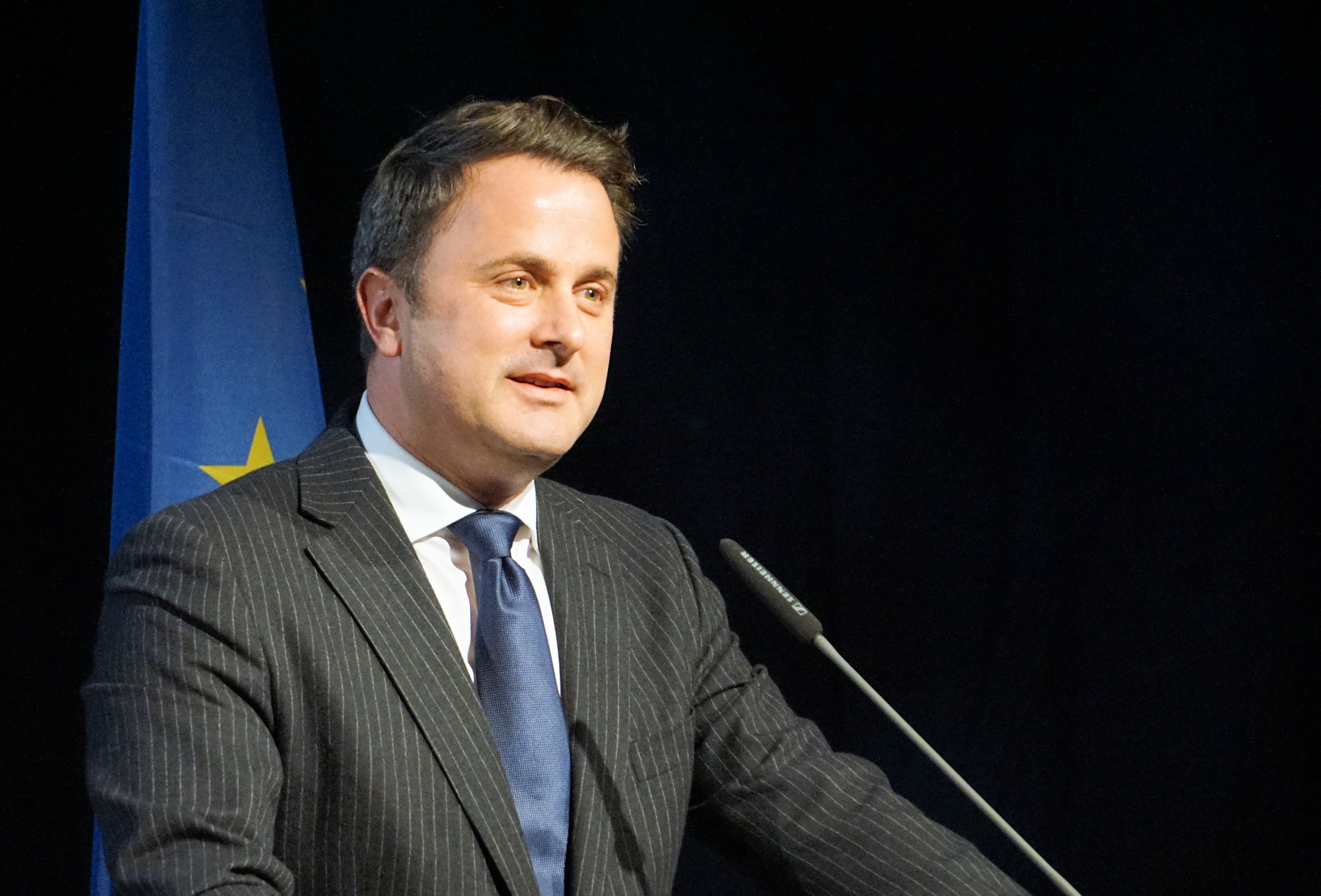 Luxembourg XavierBettel inauguration tram 15