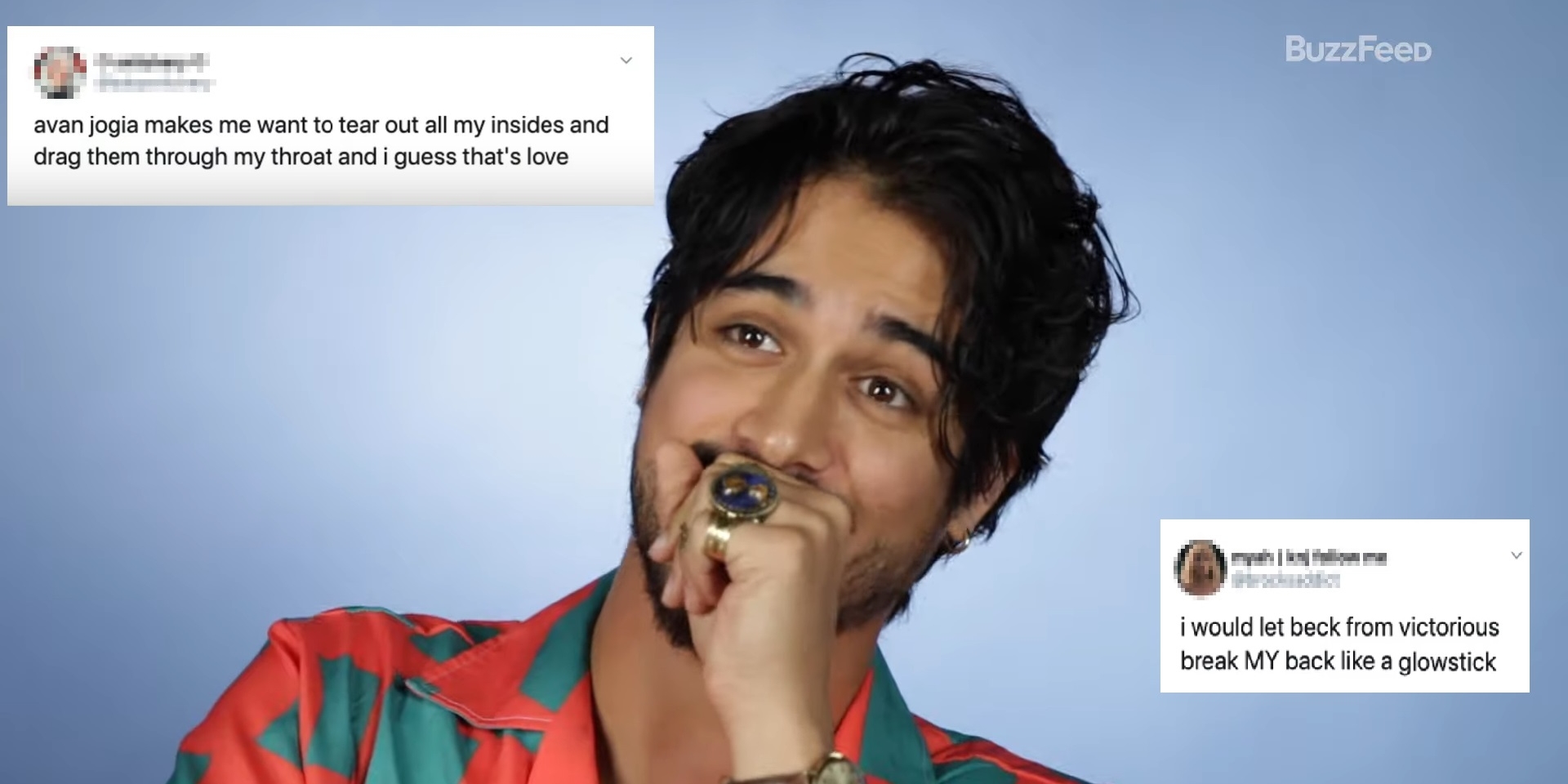 Watch Avan Jogia Read Thristy (& Violent) Thirst Tweets • Instinct Magazine