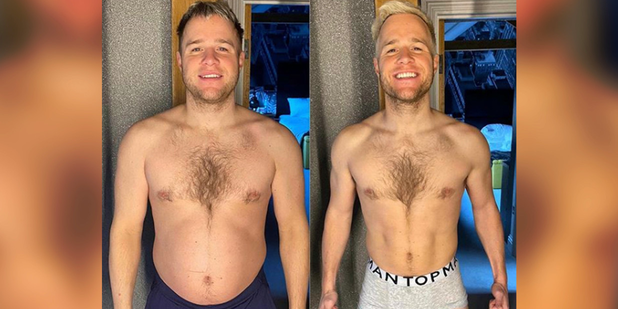 Olly Murs Proudly Shows Off On Instagram His Eight Week Weight Loss