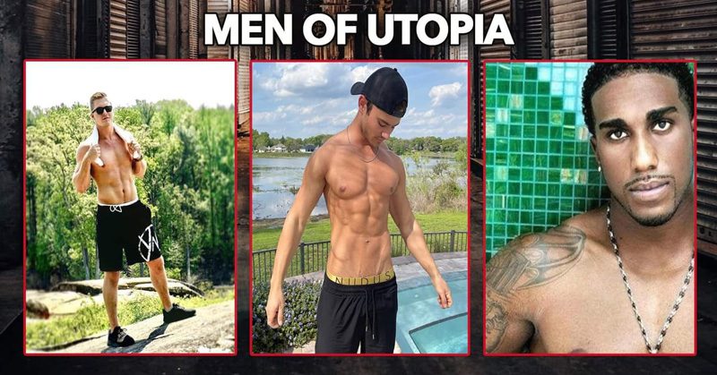 Ad for Men of Utopia all-male revue
