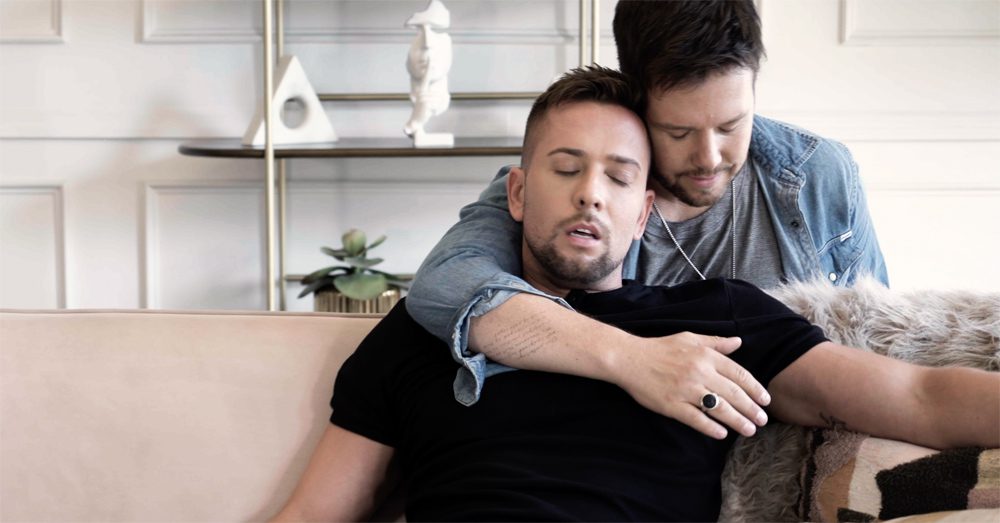 David Hernandez & Benji Schwimmer in 'ILY.'
