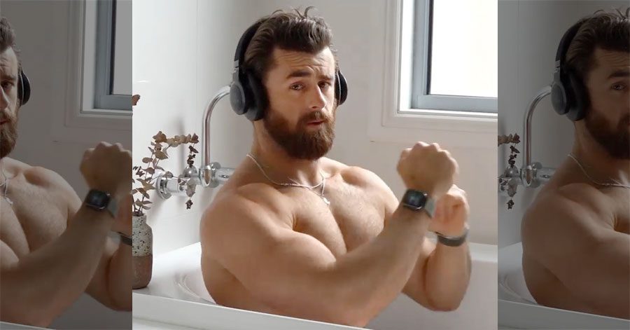 Fitness guru Nathan McCallum begins "an average day in Australia"
