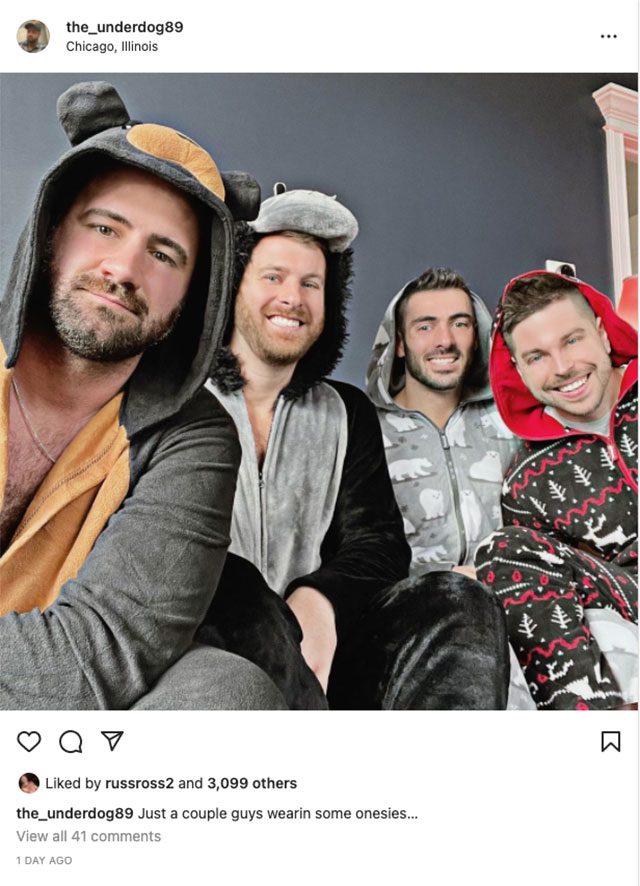 A onesie wonderland (via Instagram/the_underdog89)