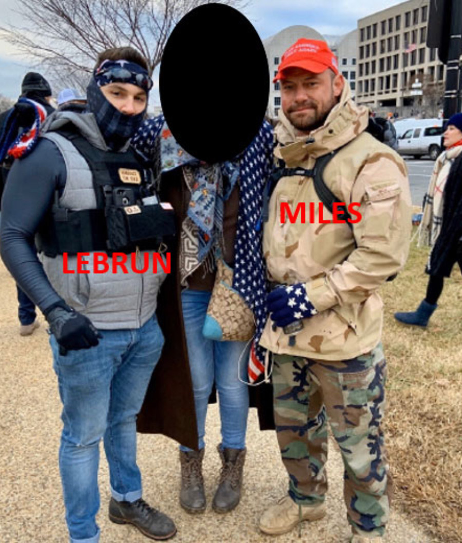 Sergeant Miles has been arrested and charged for allegedly taking part in the violent invasion of the U.S. Capitol building on January 6, 2021