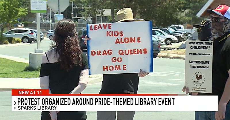 Nevada: Armed Proud Boys Protest Children&#8217;s Story Hour