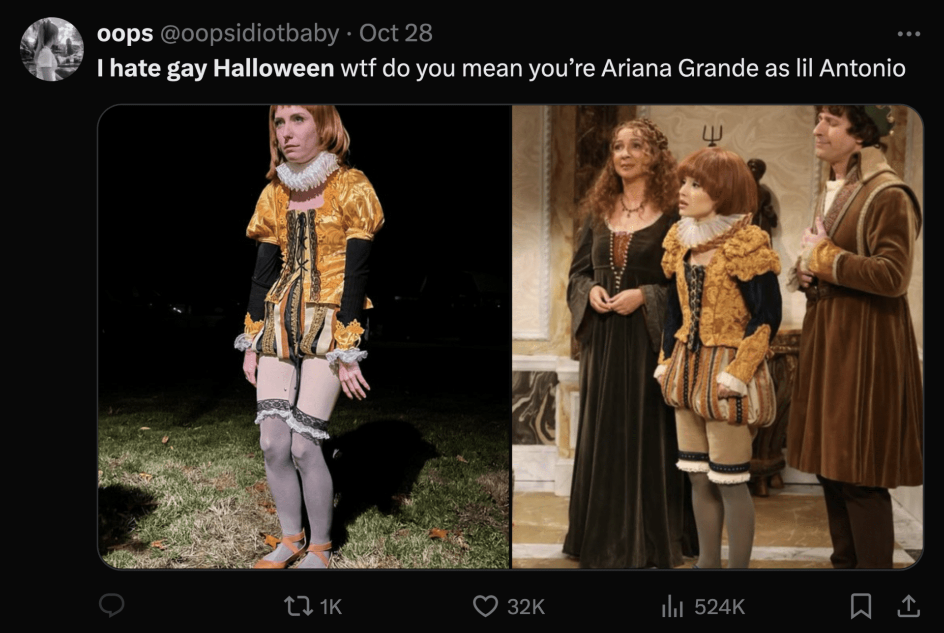 i hate gay halloween meme 