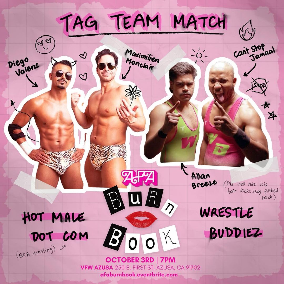 Alliance for All Wrestling Mean Girls themed match