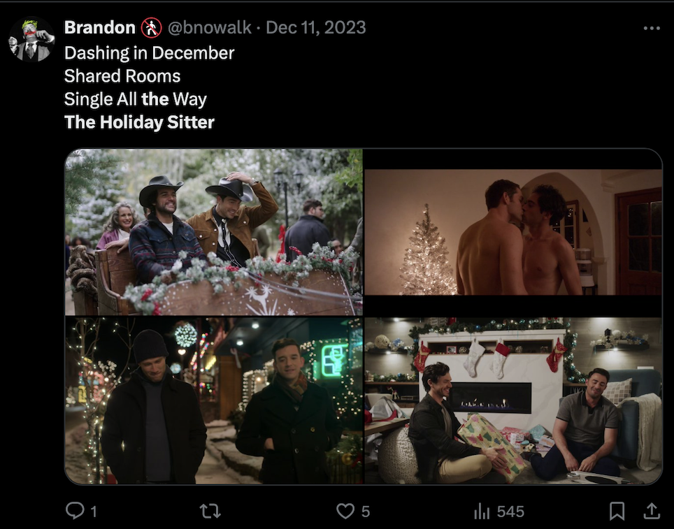 gay lgbtq holiday movies