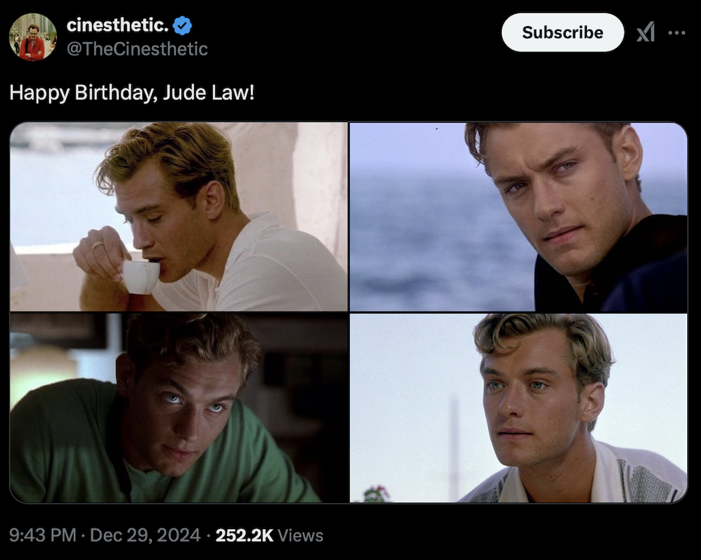 Talented Mr. Ripley Jude Law