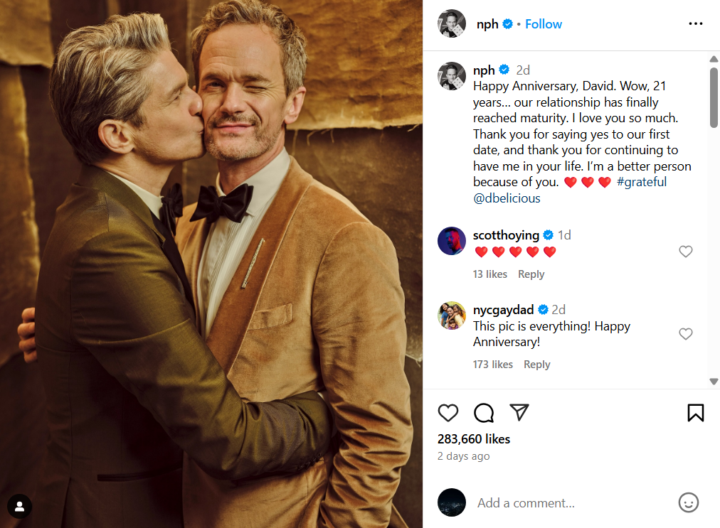 NPH and David Burtka