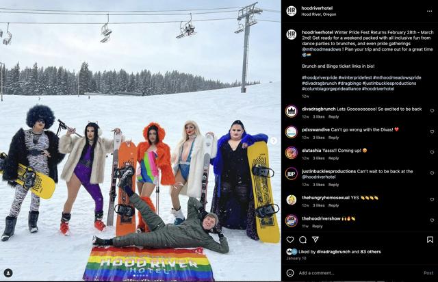 Hood River Winter Pride 2024