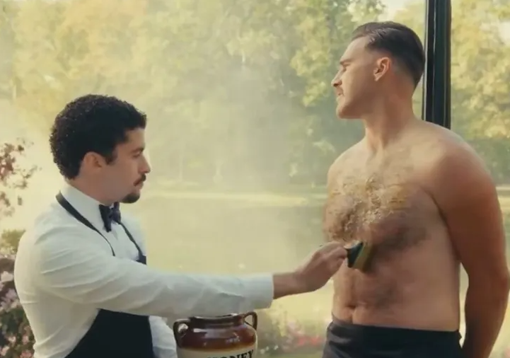 Bad Bunny and Travis Kelse