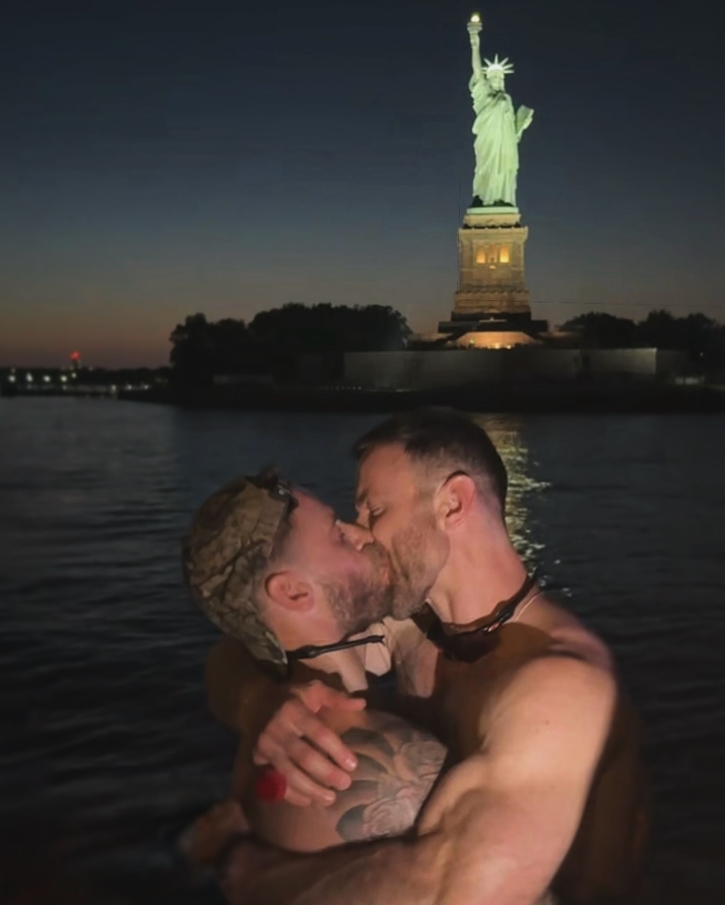 Gus Kenworthy and Andrew Rigby