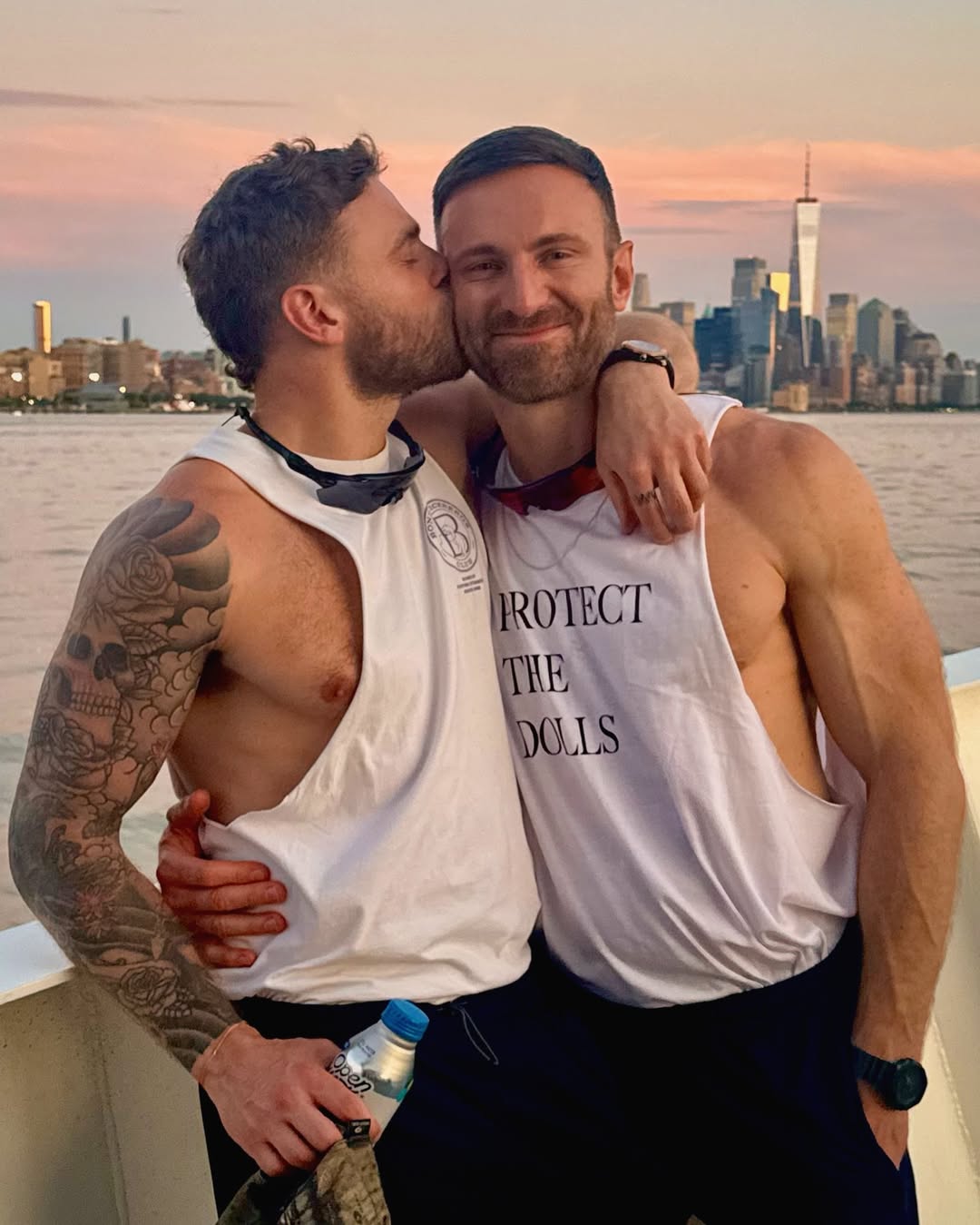 Gus Kenworthy and Andrew Rigby