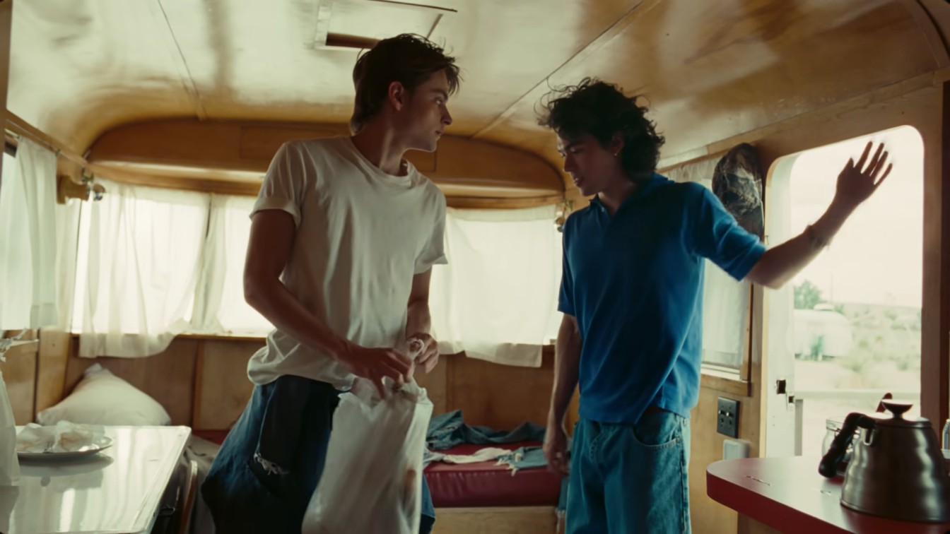 Corey Fogelmanis and Conan Gray