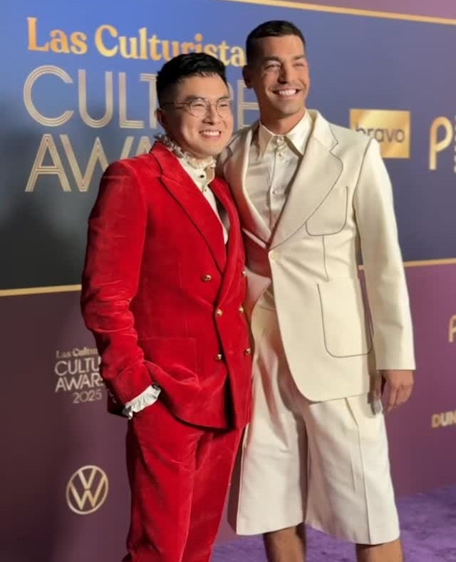 Bowen Yang and Matt Rogers