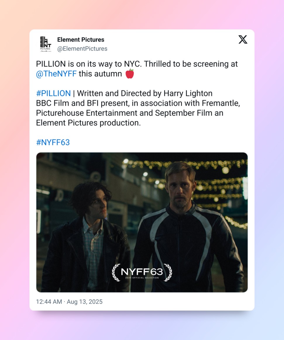 Harry Melling and Alexander Skarsgard