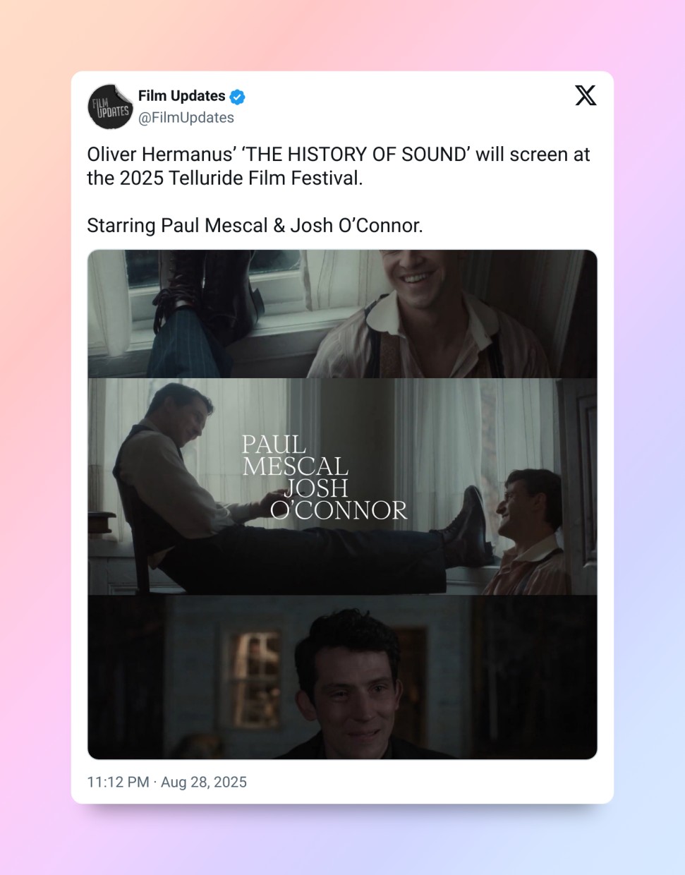 Paul Mescal Josh OConnor