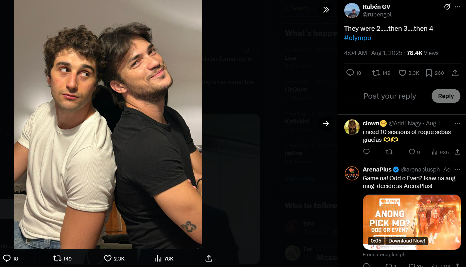 Agustín Della and Juan Perales