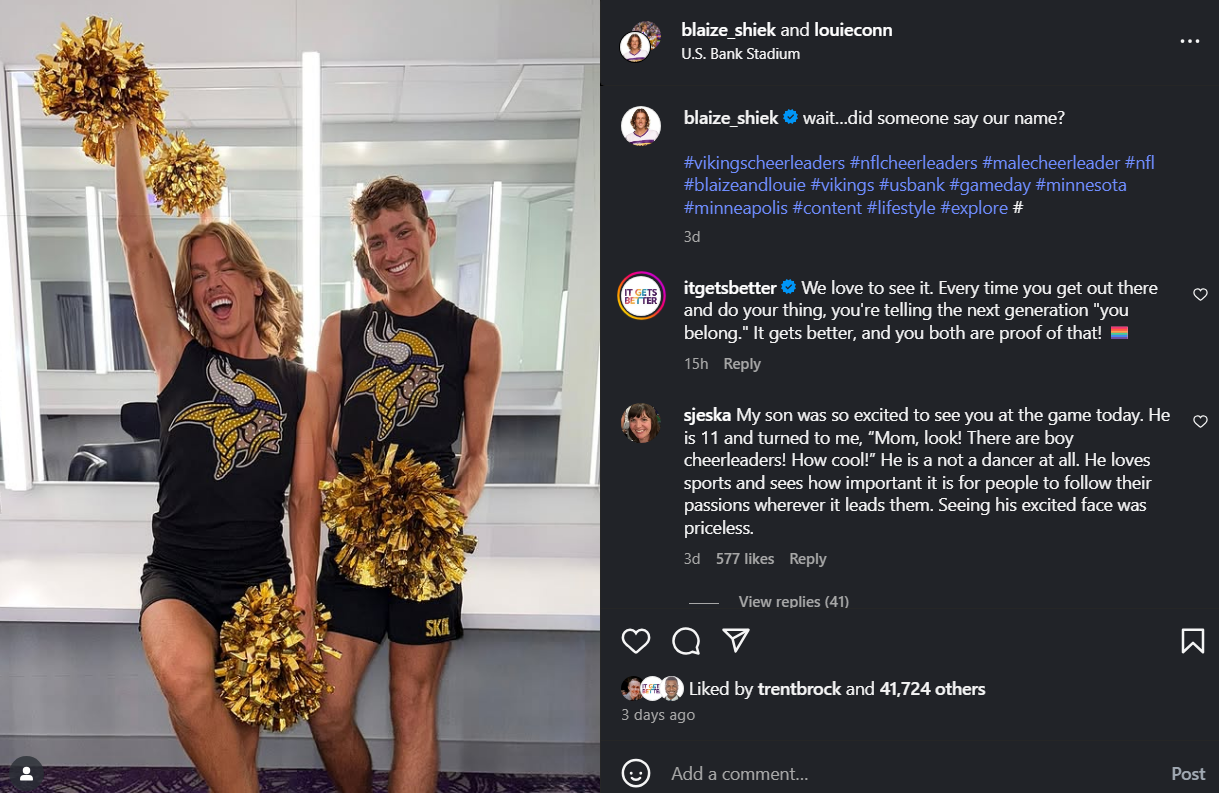 Blaize Shiek and Louie Conn