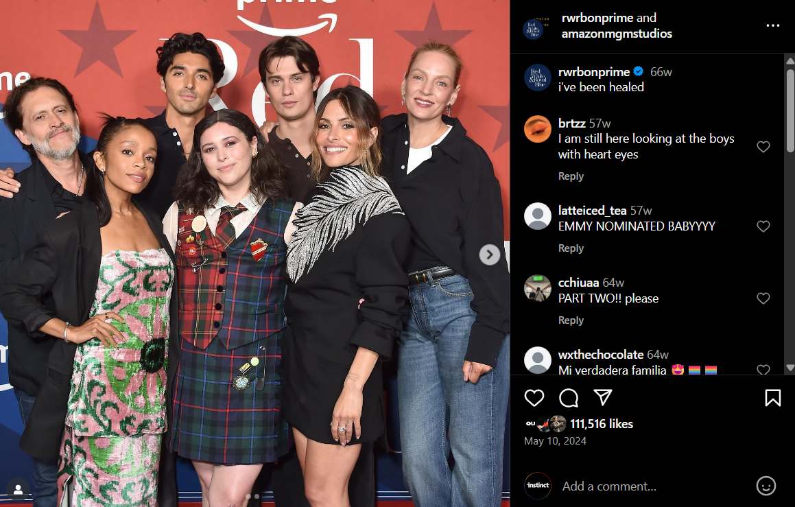 Red, White & Royal Blue Casts