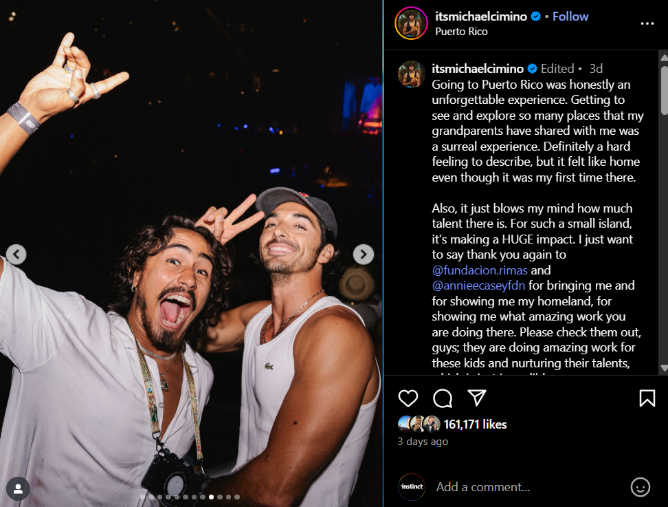 Michael Cimino and Taylor Zakhar Perez