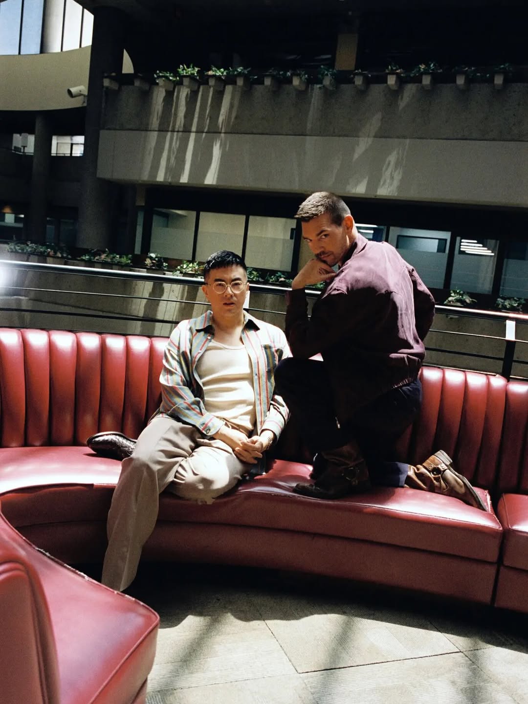 Bowen Yang and Matt Rogers