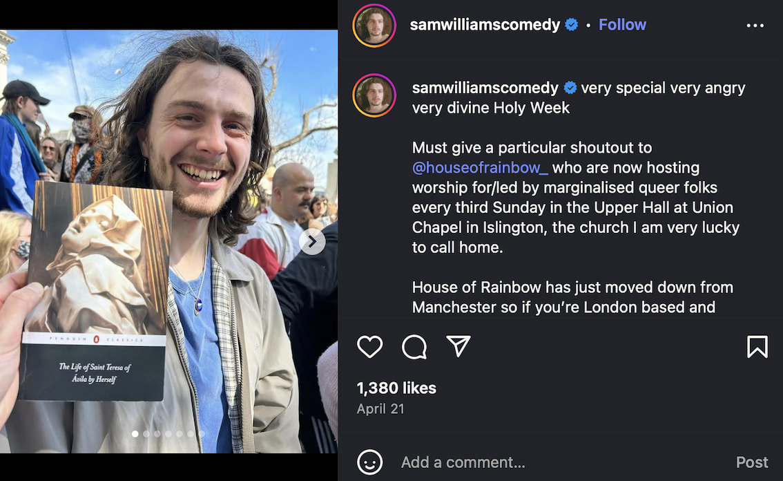 sam williams christianity