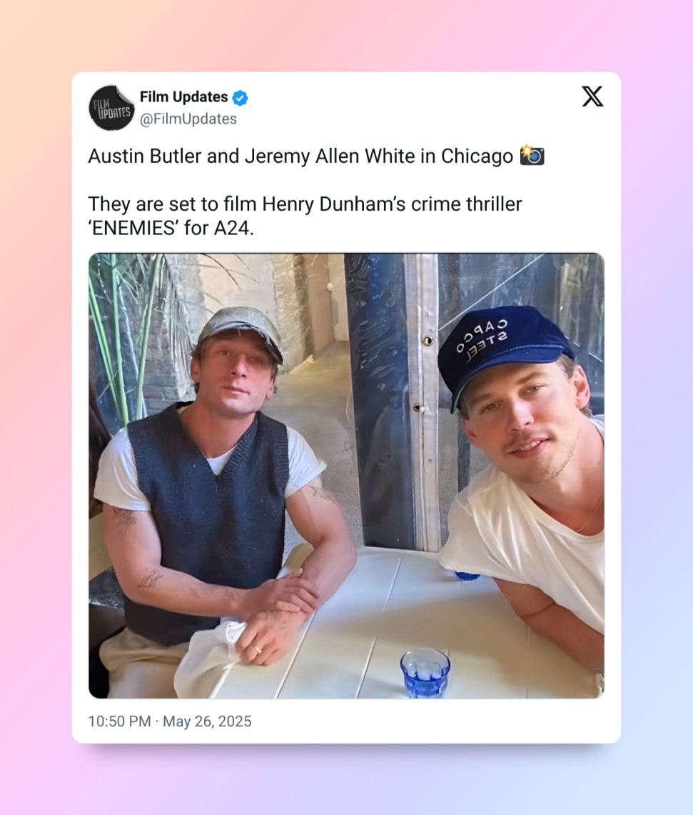 Jeremy Allen White and Austin Butler