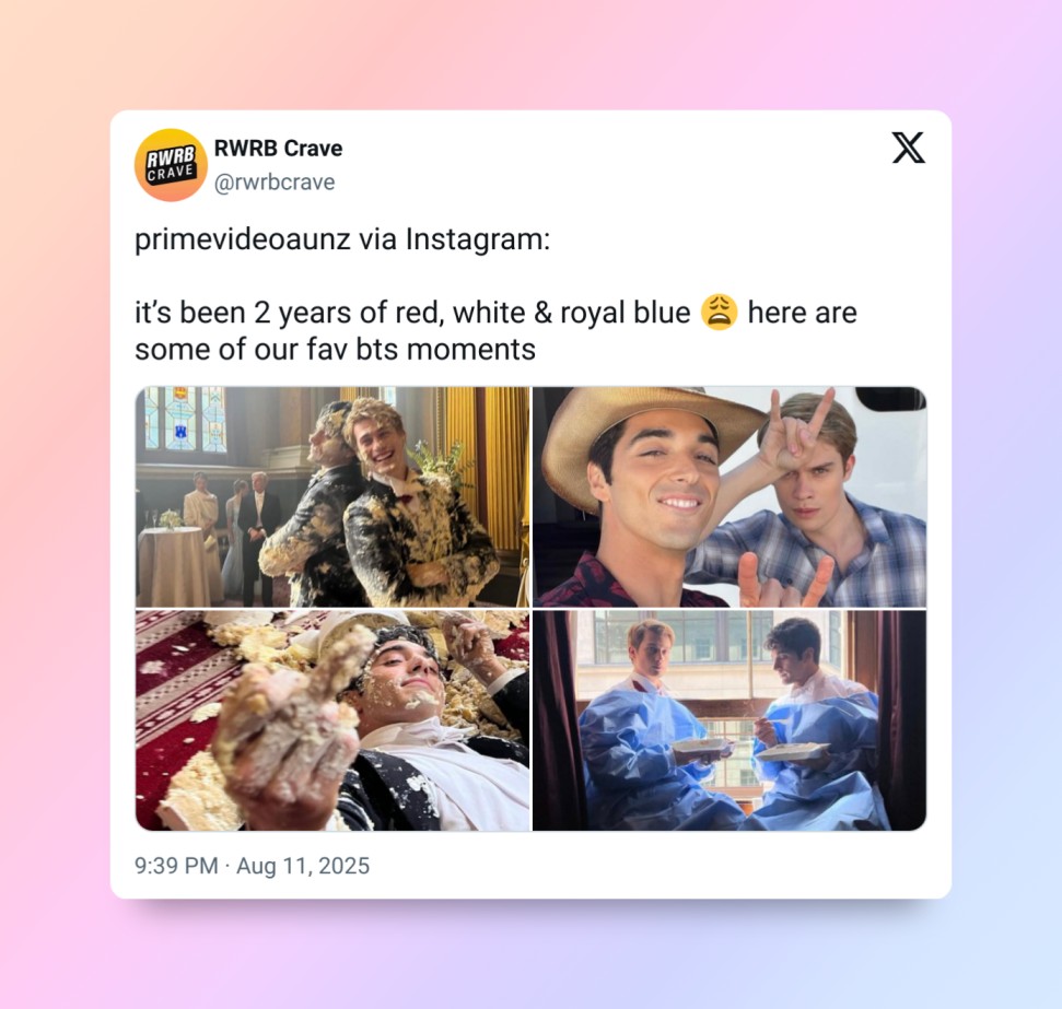 Taylor Zakhar Perez and Nicholas Galitzine